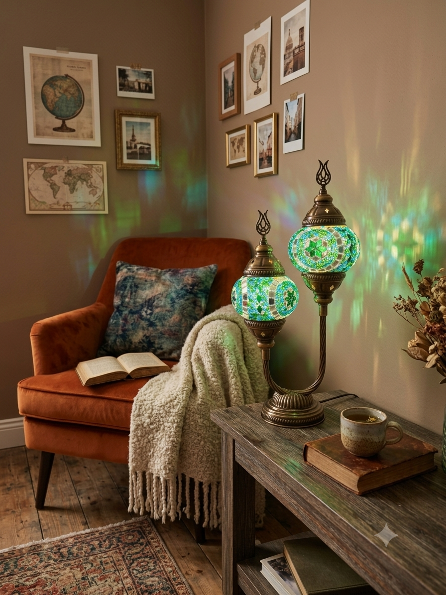 U-Shaped Table Lamp
